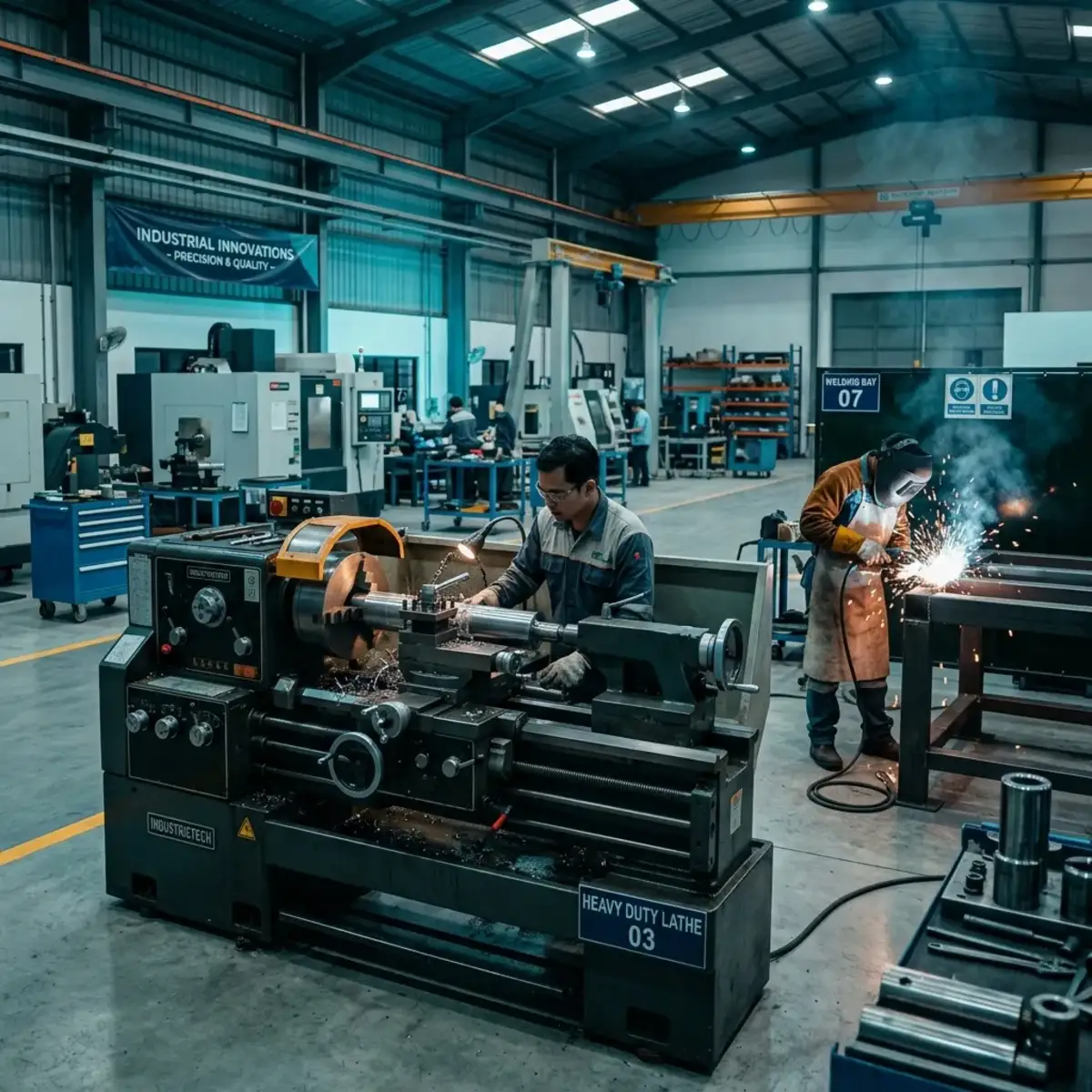 Workshop Bubut dan Las